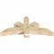 Ekena Millwork Davenport Rough Sawn Timber Gable Bracket, Douglas Fir, 60"W x 27"H x 6"D x 6"F, 11/12 Pitch GBW060X27X0606DAV00RDF - alternate 5